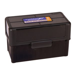 Frankford Arsenal 1083790 Hinge-Top Ammo Box 270Win/280Cal/25-06Rem Black Polymer 50rd
