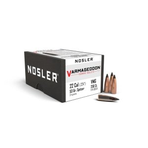 Nosler Varmageddon 36524 .22 Caliber 53gr FB-Tipped Bullets 250 Count