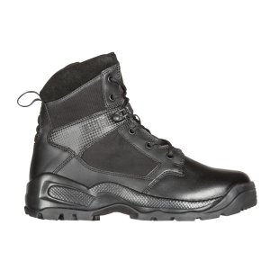 5.11 Tactical 12404ABR-019-7.5-R Womens ATAC 2.0 6 Side Zip Boot Black 7.5