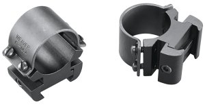 Weaver 49144 Windage Adjustable Rings 1 in Matte Black Aluminum High