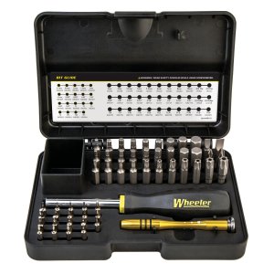 Wheeler 1081958 Hex/Torx Screwdriver Set, 55-Piece, SAE/Metric, Black, Includes Case