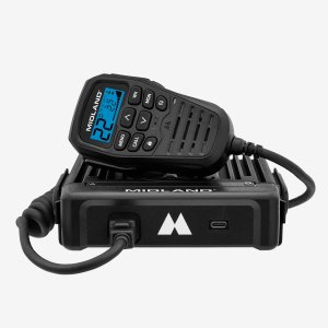 Midland MXT575 50W Micro Mobile GMRS Radio, IP67, NOAA, USB-C, 142 Codes