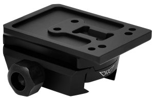 Warne 6104M Holosun AEMS Red Dot Riser Black Anodized Aluminum