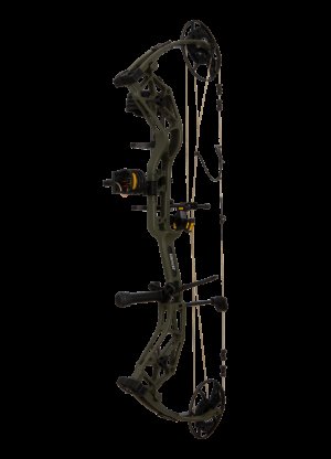 Bear Alaskan XT AV46A731D7R 70 lbs RH 33" Black/Bottomland 335 FPS Package