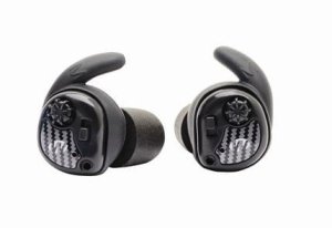Walker's GWPSLCR Silencer Ear Buds 25dB Matte Black/Carbon Fiber