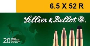Sellier & Bellot SB6552RA 6.5x52mmR 117gr Soft Point 20 Rounds