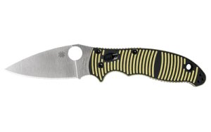 Spyderco Manix 2 Salt Yellow/Black G-10 CPM MagnaCut Blade