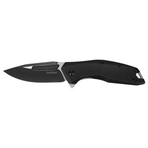 Kershaw 3935 Flourish Folding Knife 3.5" Drop Point Blade, Black Handle