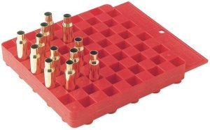 Hornady 480040 Universal Loading Block Red Plastic 36 oz Double-Sided