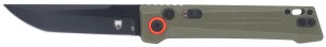 CobraTec Inferno OTF 3.5 In Tanto Plain D2 OD Green Handle