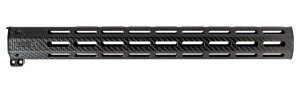 Faxon Firearms FFHGMLOK17C1 17In Carbon Fiber M-LOK Handguard Black