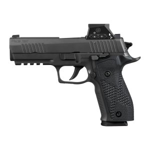 P226, 9MM, 4.4IN, X-SERIES, BLK, DA/SA, X-RAY 3, G10 GRIP, (3) 10RD STEEL MAG, SIG-LOC PRO