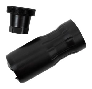 Area 419 419-LFS-1228 45 Caliber Black Linear Flash Suppressor 1/2-28