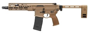 Sig Sauer MCXSPRLT Pistol 300BLK 30+1 FDE Cerakote Folding Brace