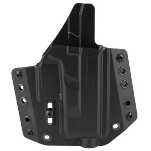 Bravo Company Manufacturing BC10-1003 OWB Holster RH Black Glock 26/27/33