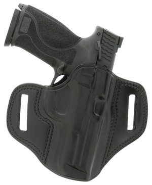 Galco CM226B Combat Master Black Leather Holster for Glock/CZ Pistol
