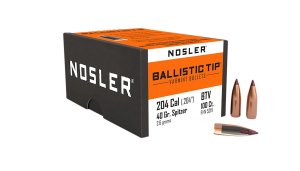 Nosler 52111 Ballistic Tip Varmint Bullets .204 Caliber 40 Grain 100 Count