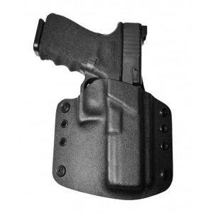Spetz Gear 35150 OWB Colt Commander Holster Right-Hand Black