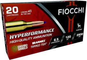 Fiocchi 65CMTTSX 20rd Hyperformance Barnes Tipped TSX 120gr