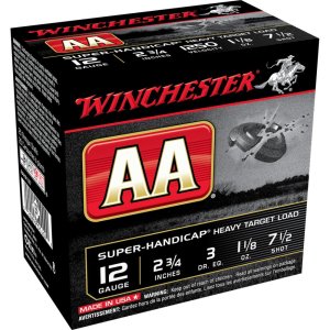 Winchester AAHA127 12 Gauge 2.75 In 1.125 oz 7.5 Shot 25 Rounds