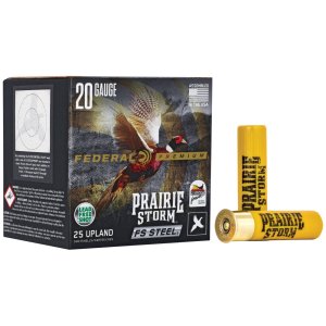 Federal Premium PFSX207FS4 20 Gauge 3" 7/8 oz #4 FS Steel Shot 25 Rounds