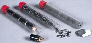 TRADITIONS A1304 .50 Cal 5.5In Ammo Tubes w/Caps 3-Pack