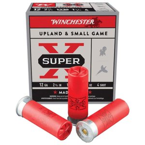 Winchester X124 12 Gauge 2.75 in 1.25 oz 4 Shot 1330 fps High Brass