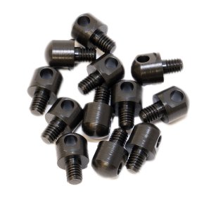GrovTec Bulk Parts 1/4 Machine Screw Swivel Studs 12/ct