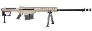 Barrett M107A1 Rifle .50BMG 29" Fluted 1:15 10rd Steel FDE