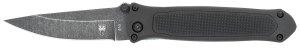 CobraTec BLKHRQS Auto Folding Knife 3.25" 440 Stainless Steel Blade