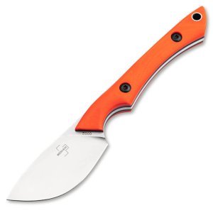 BOKER MUK 2.36 In Skinner Plain Blade Satin Finish Orange