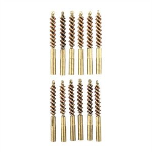 Brownells Special Line Dewey Bronze Pistol Brush 22 Caliber 12 Pack