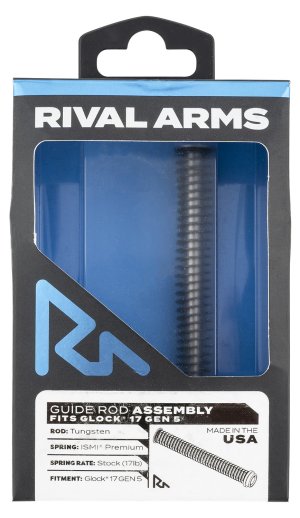 Rival Arms RA50G121T Guide Rod Tungsten Steel for Glock 17 Gen5