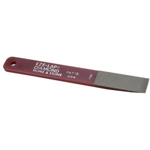 EZE-LAP LF Fine Diamond Hone & Stone 3/4x2 Red Handle
