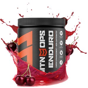 MTN OPS 1029-BC Enduro Cardio Enhance Black Cherry, Caffeine-Free Boost