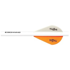 Bohning Blazer QuikFletch Neon Orange/White 6 pk. (Model: 101001NO)