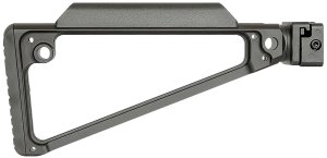 Midwest Industries MITRISF Triangle Side Folding Stock Black 6061 Aluminum