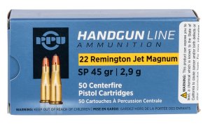 Prvi Partizan PPH22RJ .22 Rem Jet Magnum 45gr Soft Point 50/Box
