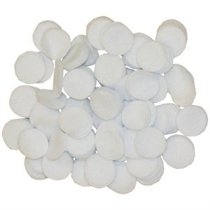 Brownells Round Cotton Flannel Patches .875" .17/.22 Cal 1000 Pack