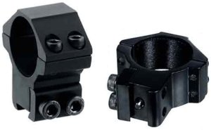 UTG RGPM30M4 30mm Medium Profile Airgun/Rimfire Rings 2pc 3/8" Dovetail