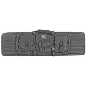 Bulldog BDT40-43B Tactical Rifle Bag 43" Black Nylon 3 Pockets