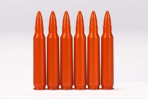 A-Zoom SNAP CAP 223 Rem Orange 6-Pack Dummy Rounds Reloading Trainer