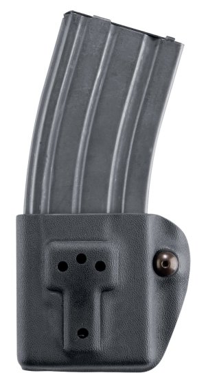 Safariland 77421513 AR15 Rifle Mag Pouch STX Black Laminate Belt Clip