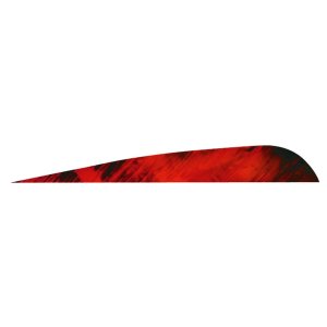 Gateway Tre-Bark 4 In Parabolic Feathers Tre-Red 100 Pack 400RPTRD-100