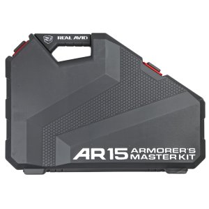 Real Avid AVAR15AMK Armorer's Master Kit AR15 Gray/Red with Case