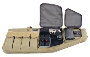 GPS T30ART 30In Tan 1000D Polyester Padded YKK Zipper Case