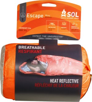 Survive Outdoors Longer 01401228 SOL Escape Bivvy Waterproof Orange 84"x31"