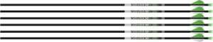 Easton 819388 5mm Axis Arrows 340 Blazer Vanes 6-Pack