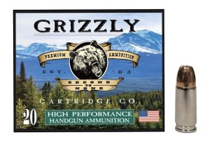 Grizzly GC9M+P9 9mm+P 147Gr JHP 20Rd Premium Ammo