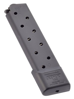 Chip McCormick 1911 Power Mag 45 ACP 10 Round Black Stainless